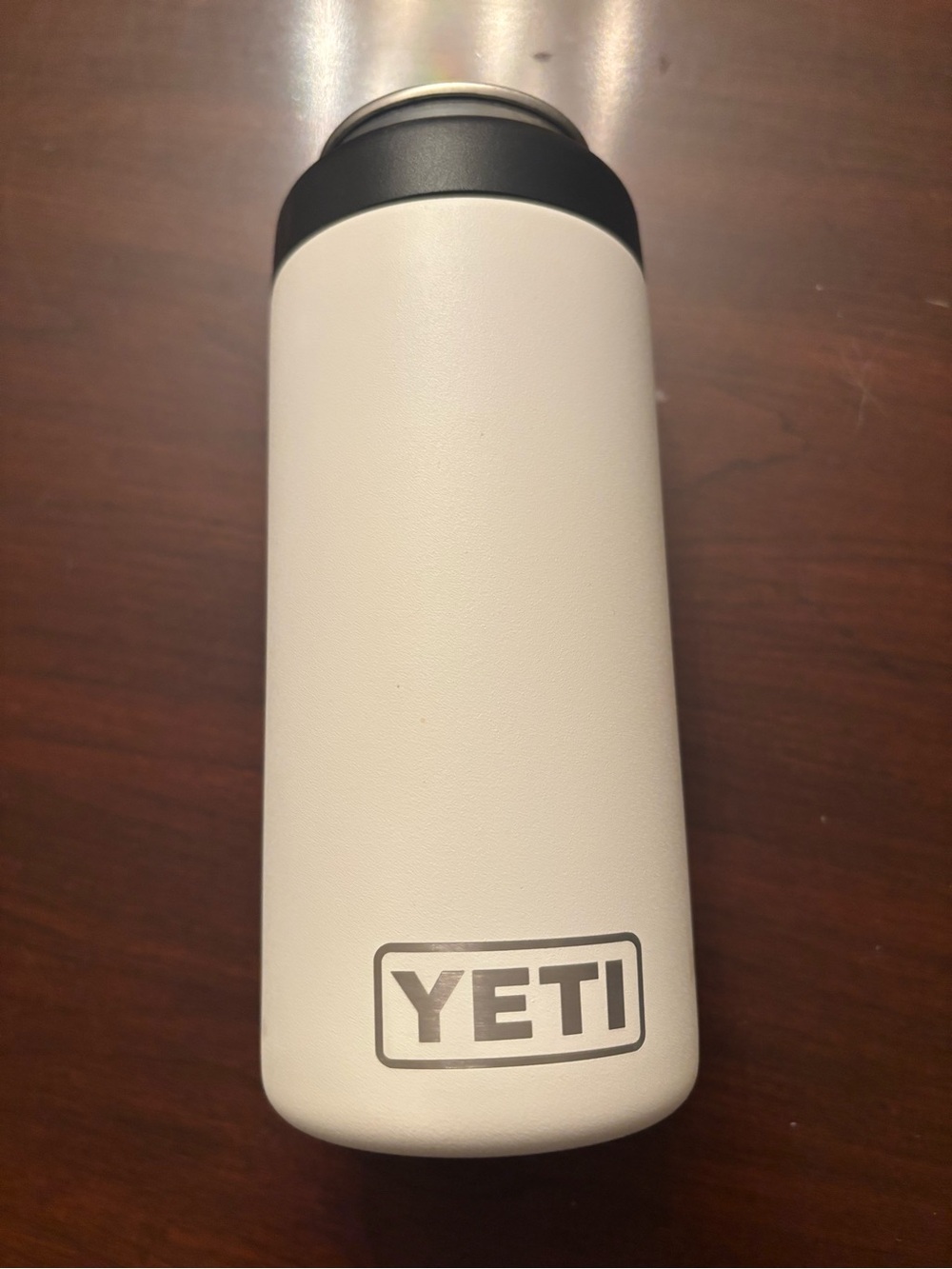 Yeti White Travel Bottle with Black Lid white claw limited edition